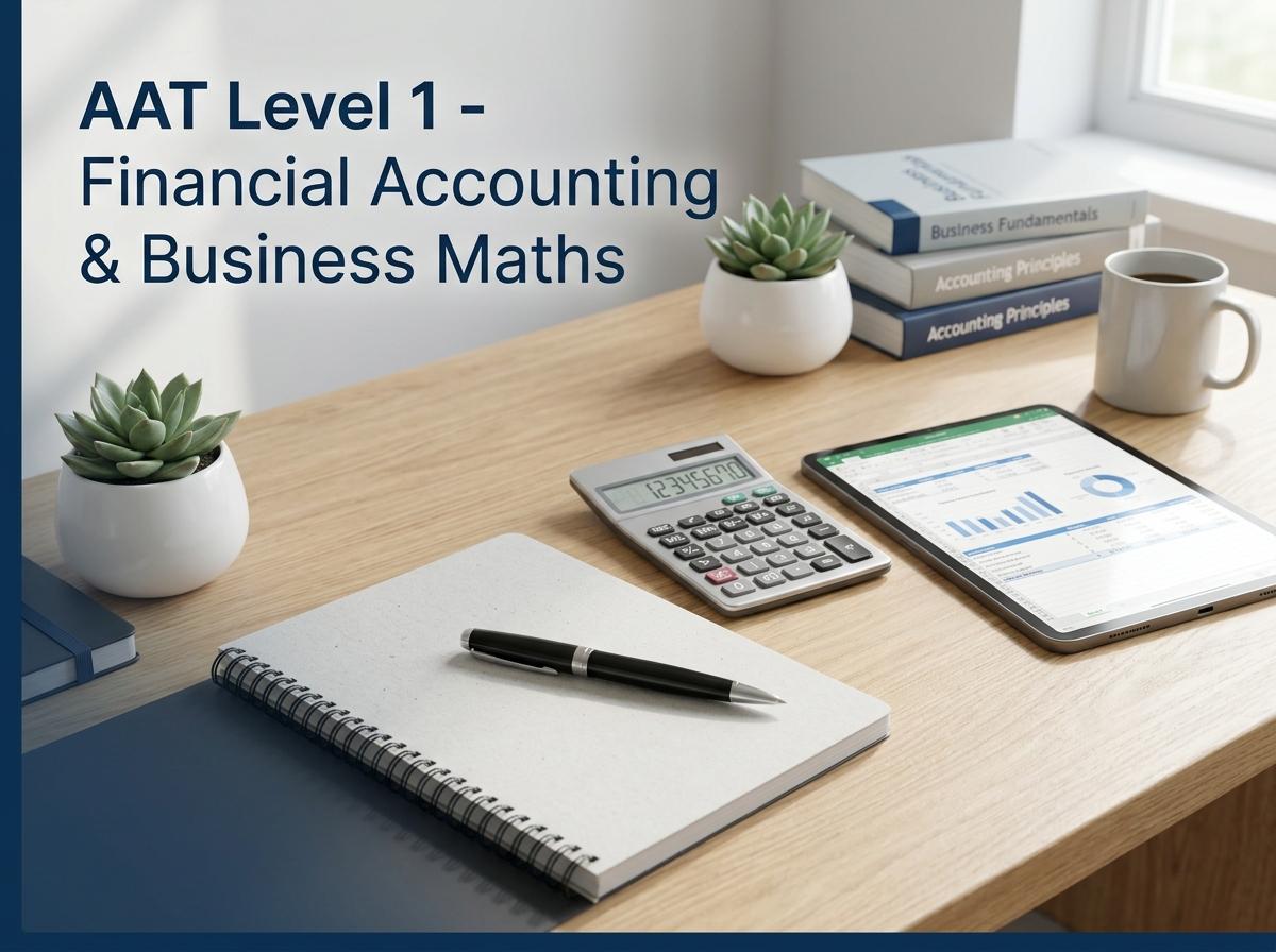 AAT Level 1 - Financial Accounting & Business Maths